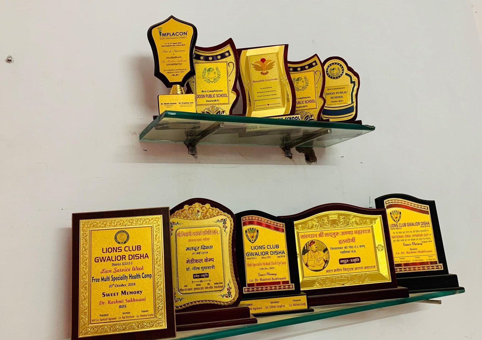 Clinic interior view at Dental Tonic, Gwalior